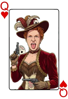 Vrouw 🤠 Wild West